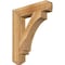 Ekena Millwork Imperial Craftsman Rough Sawn Bracket, Western Red Cedar, 6"W x 30"D x 36"H BKT06X30X36IMP04RWR - alternate 1